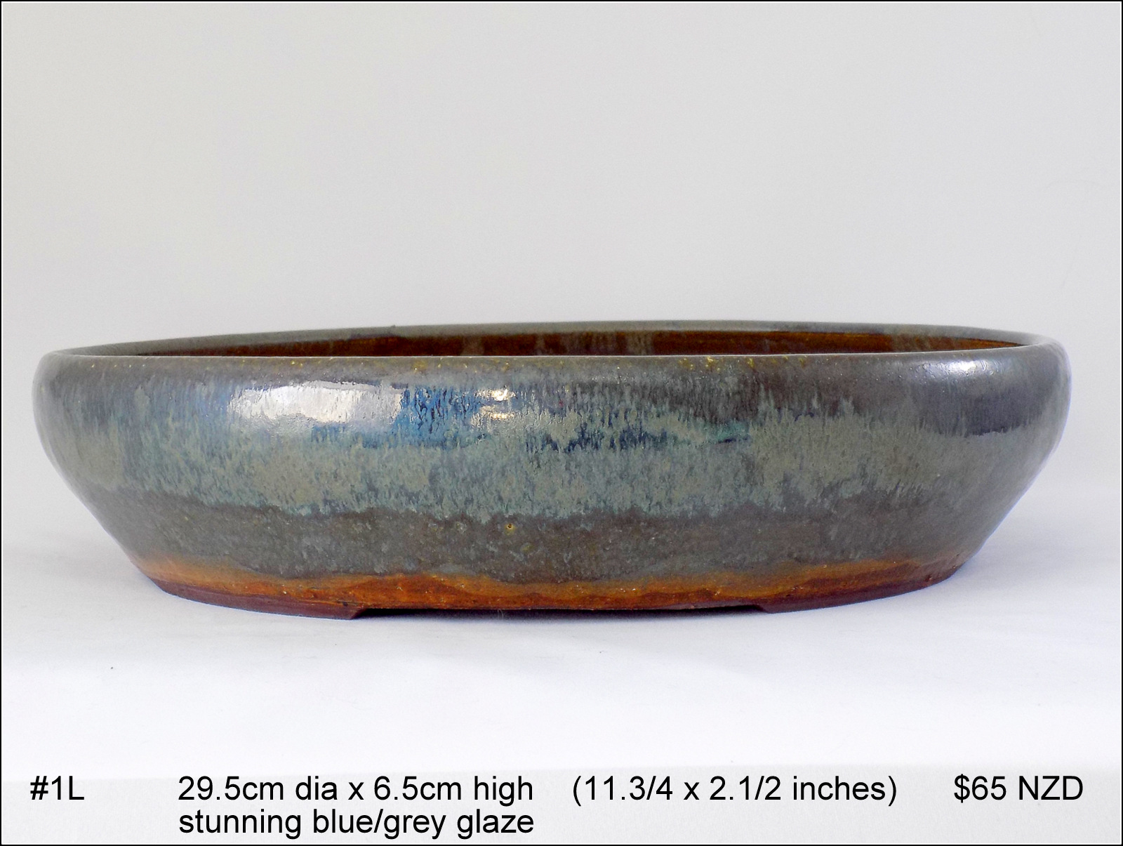 Fionna's Bonsai Pots, Kiwi Style, Proudly Made In New Zealand Large