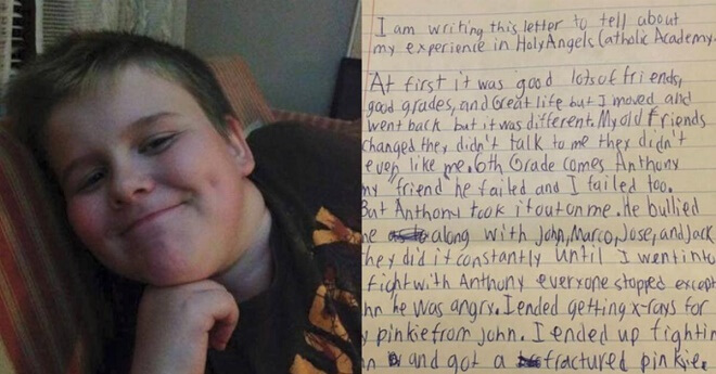 13-Year-Old Wrote This Letter Before He Hanged Himself. His Parents Only Want That His Story Be Told 13-Year-Old Wrote This Letter Before He Hanged Himself. His Parents Only Want That His Story Be Told