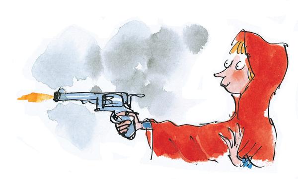 dibujo de Quentin Blake dibujo de Quentin Blake