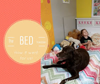 transitioning from crib to big girl bed- we chose a twin bed instead of a toddler bed