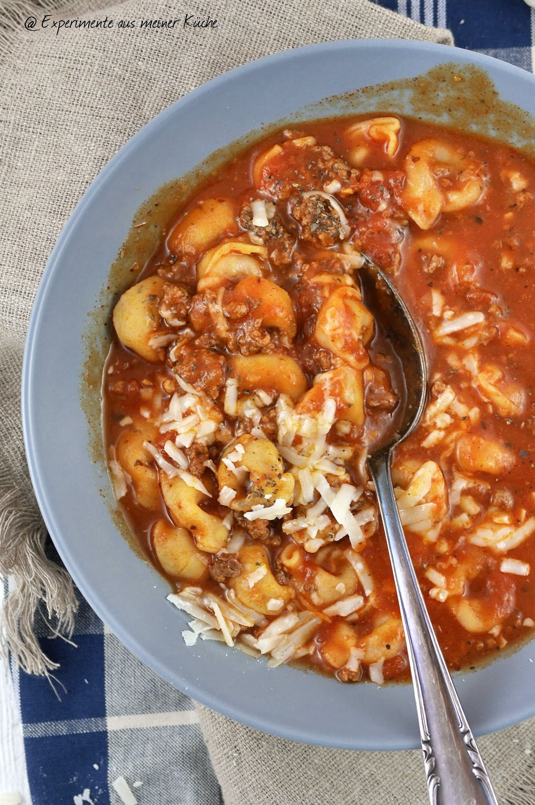 Experimente aus meiner Küche: Tortellini-Suppe