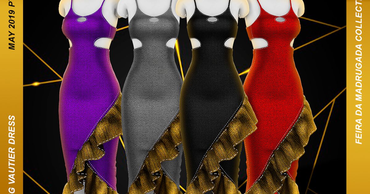 Shopping Vautier (Dress) TS4 ICONIC The Sims 4 CC Creator