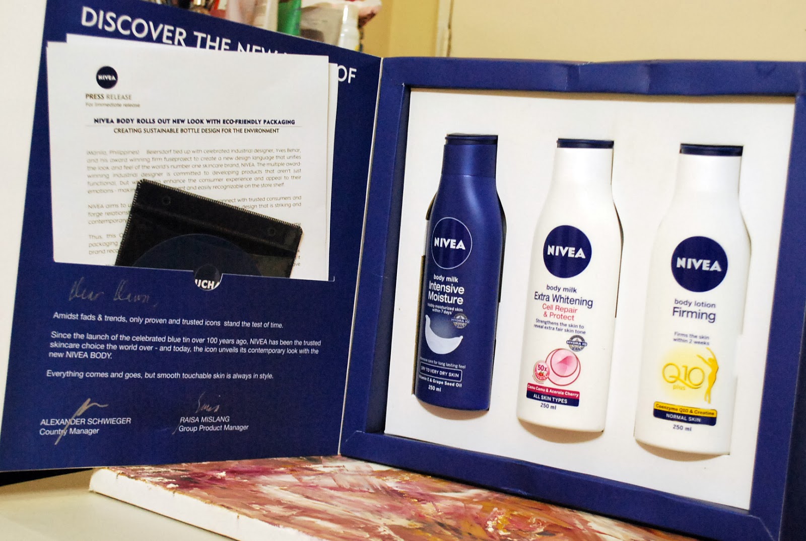 Peachy Pink Sisters Nivea Products Now in New, Ecofriendly Bottles
