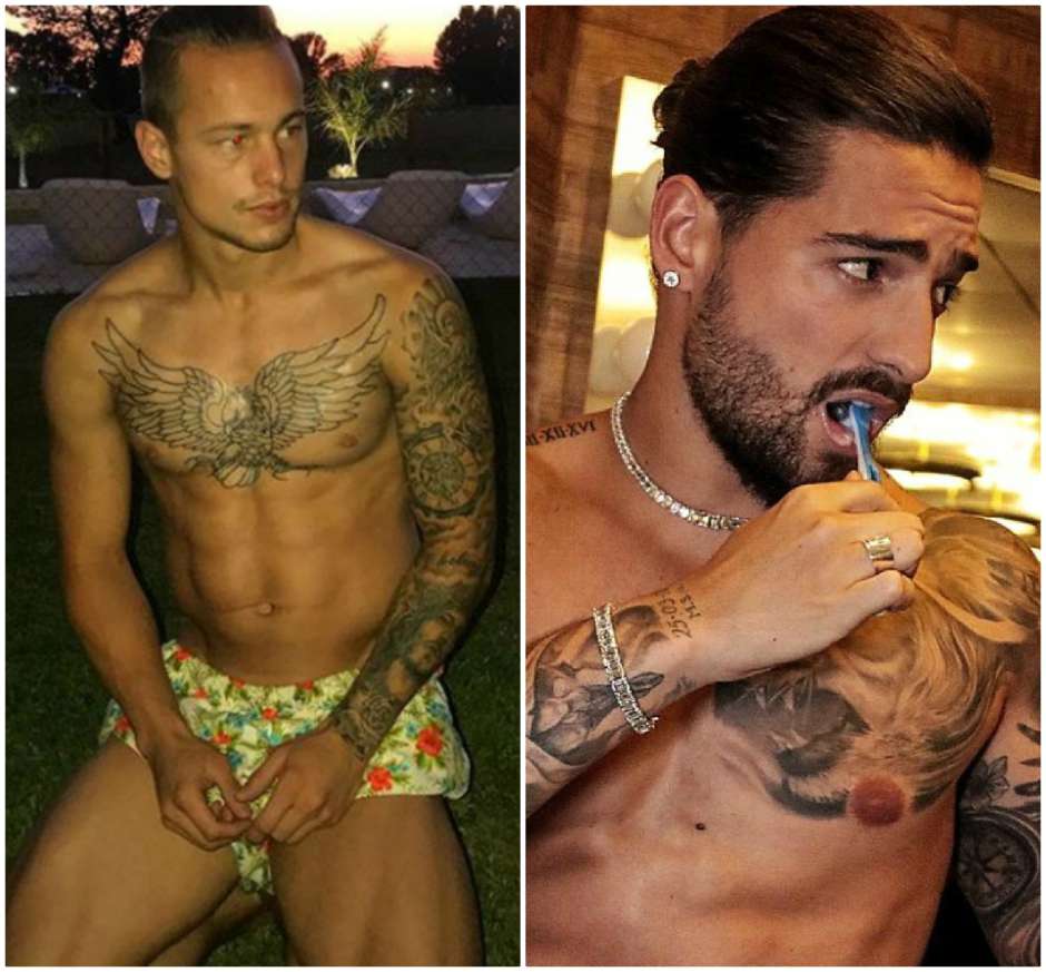 Picoteando el Espectaculo: Sodoma y Gomorra!.El futbolista argentino,  Leonel Parraguez, mostró en un Instagram Live lo que supuestamente Maluma  quiere de él: su miembro. Ver video.