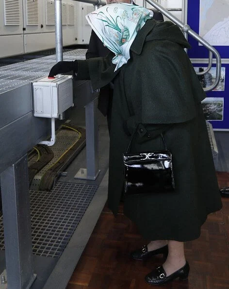 Queen Elizabeth opened a newly rebuilt facility 72 years after her father, King George VI, opened the original station