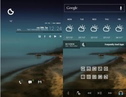 Minima sfondo android 10