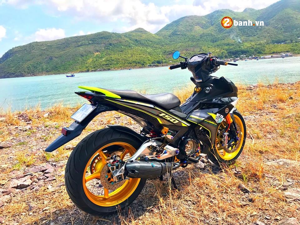 Ngắm Yamaha Exciter 150 độ nổi bật của biker xứ Nghệ