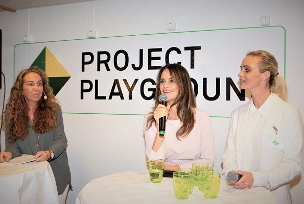 Princess Sofia of Sweden initiated a new project of Project Playground. Princess Sofia is the founder of Project Playground