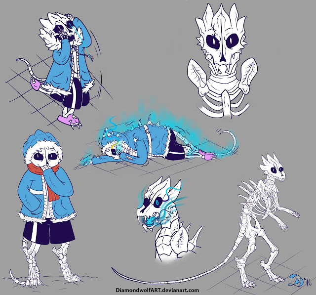 Gaster Blaster Dragon Sans