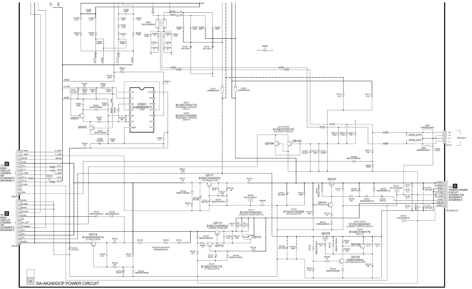 Panasonic sa ak220e схема блока питания Electro help: PANASONIC SA-AK240GCP - CD STEREO SYSTEM - ERROR CODES - TRANSFORM