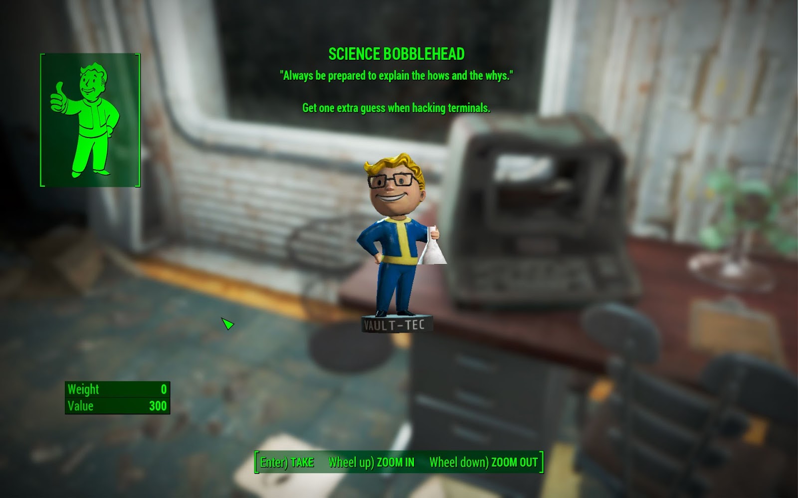 Fallout 4 science bobblehead фото 2