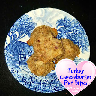  Turkey Cheeseburger Pet Bites
