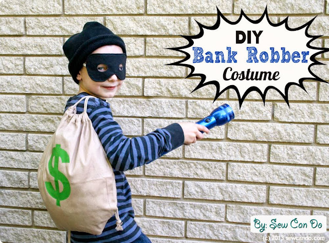 photo SewCanDo Bank Robber Costume