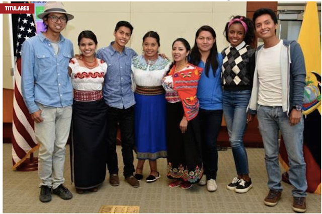 Ocho estudiantes universitarios viajaron a Estados para participar en el programa “Diversidad Cultural”