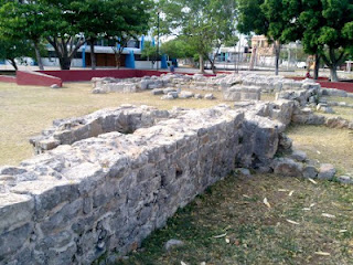 Restos arqueológicos parque Granjas
