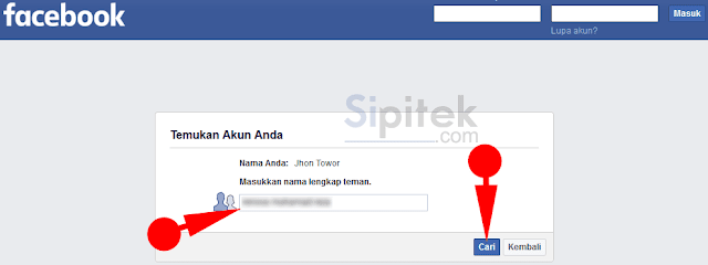 Lupa Kata Sandi Facebook Lupa Kata Sandi Facebook