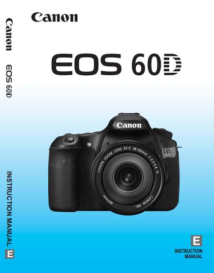Canon EOS 60D PDF User Guide / Manual Downloads