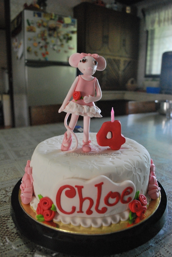 Angelina Ballerina Birthday Cake for Chloe angelina ballerina birthday