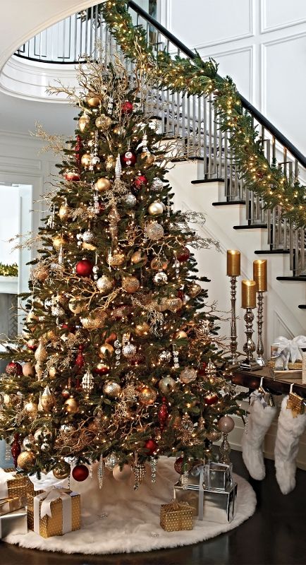 Decoração e Invenção*: Idéias prá esconder o pé da árvore de Natal