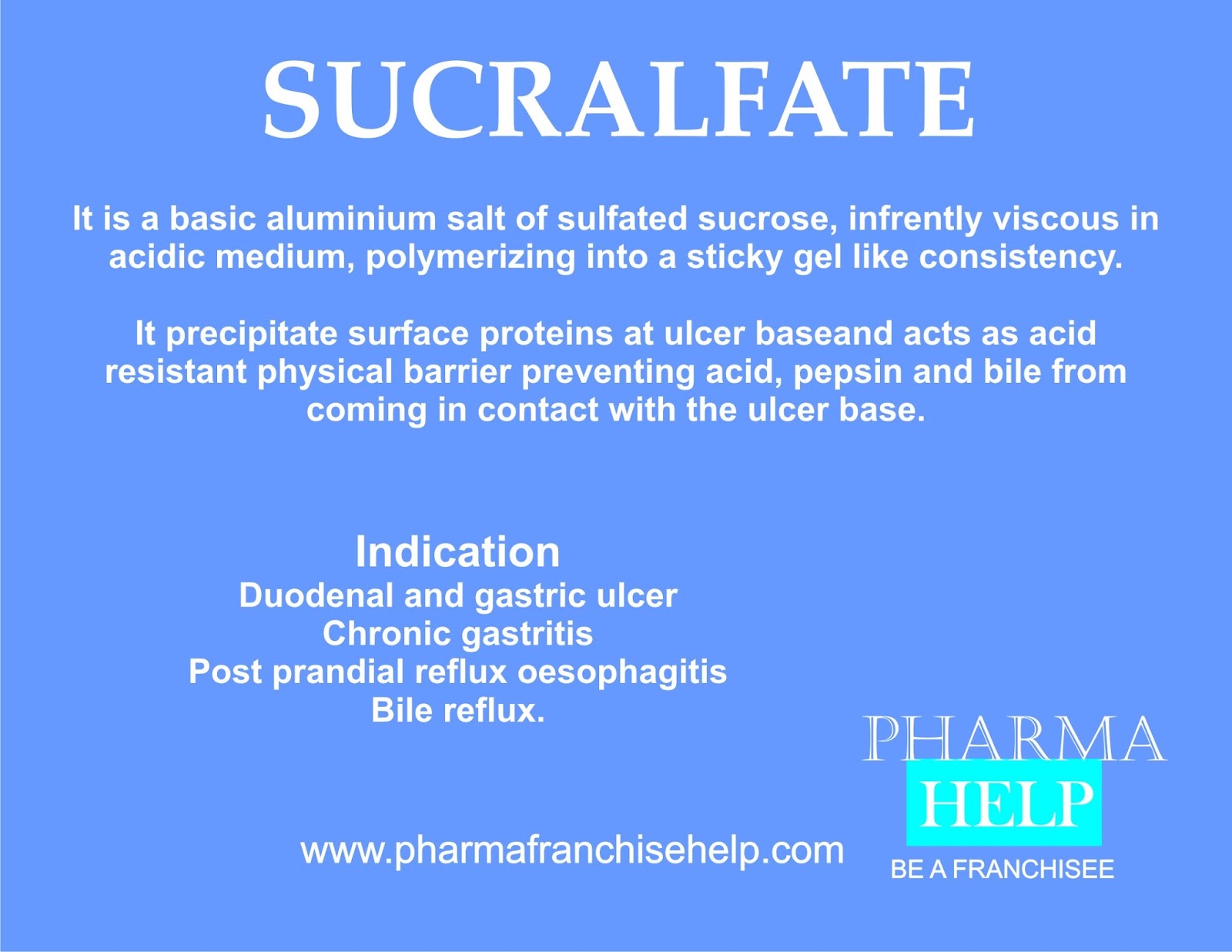 SUCRALFATE Pharma Franchise Help
