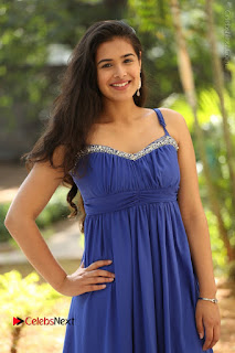 Actress Prasanna Stills in Blue Short Dress at Inkenti Nuvve Cheppu Movie Platinum Disc Function  0003