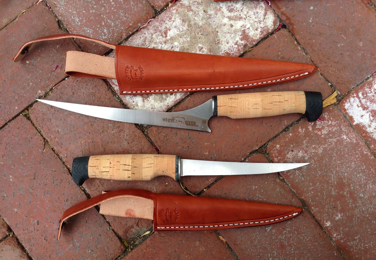 Mobile Knife Sharpening / Knife Sales White River Filet Knives Just