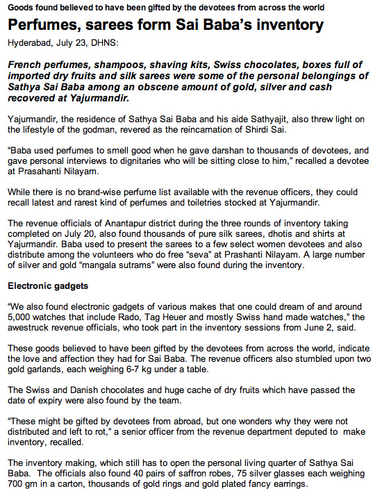 Alaya Rahm testimony and lawsuit concerning Sathya Sai Alaya Rahm testimony and lawsuit concerning Sathya Sai