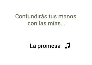 Melendi La Promesa significado de la canción.