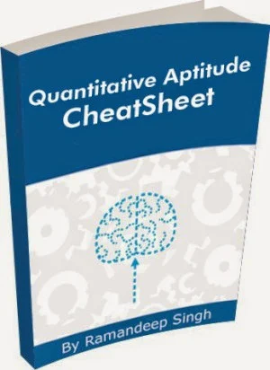 Quantitative Aptitude Cheatsheet