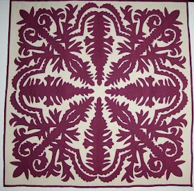 Welsh Quilts: Pippa Moss - Hawaiian quilts