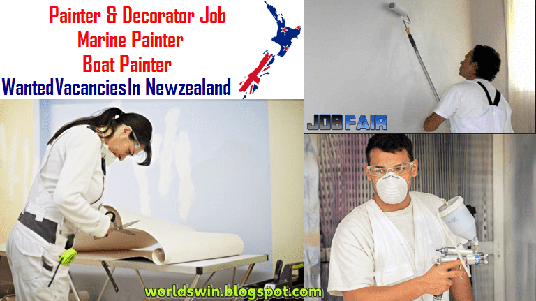Painter & Decorator Job Vacancies New Zealand - worldswin - jobs apply