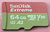 Sandisk Extreme V30 A2 UHS-1