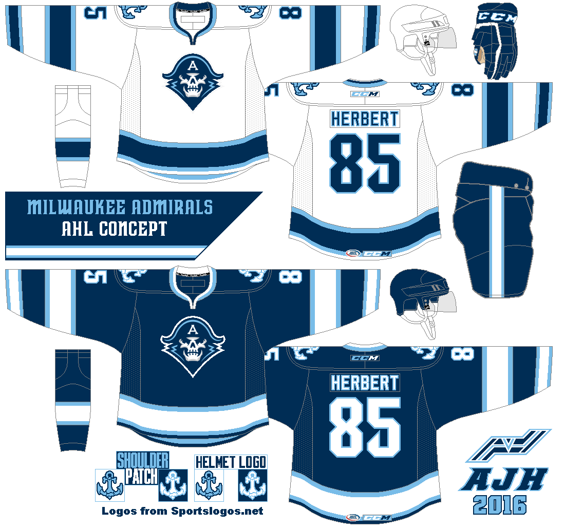 AJH Hockey Jersey Art AJH HJA 5th anniversary countdown Milwaukee