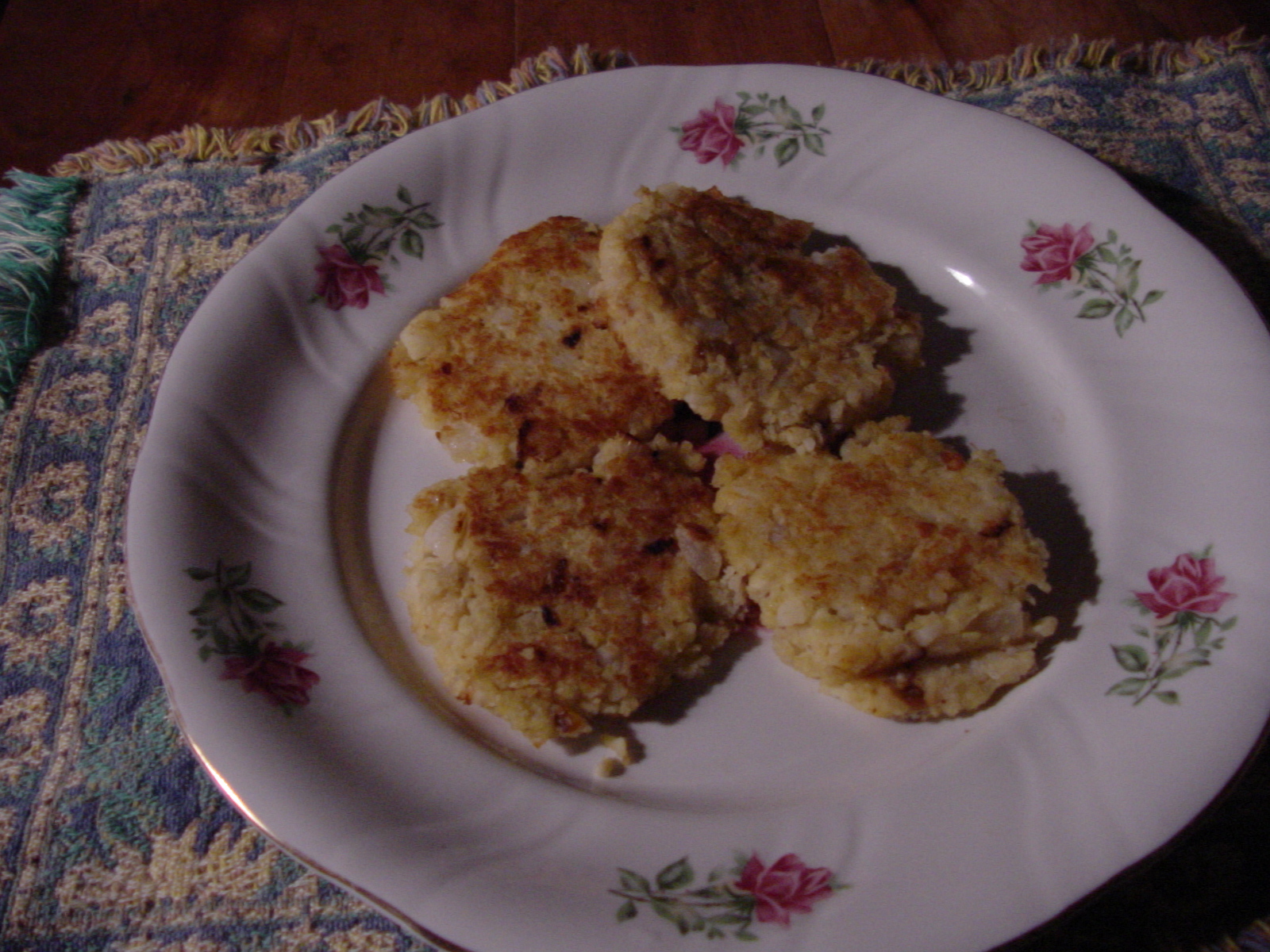 Miss Betsy's TeeTiny Tennessee Kitchen Hominy Cakes