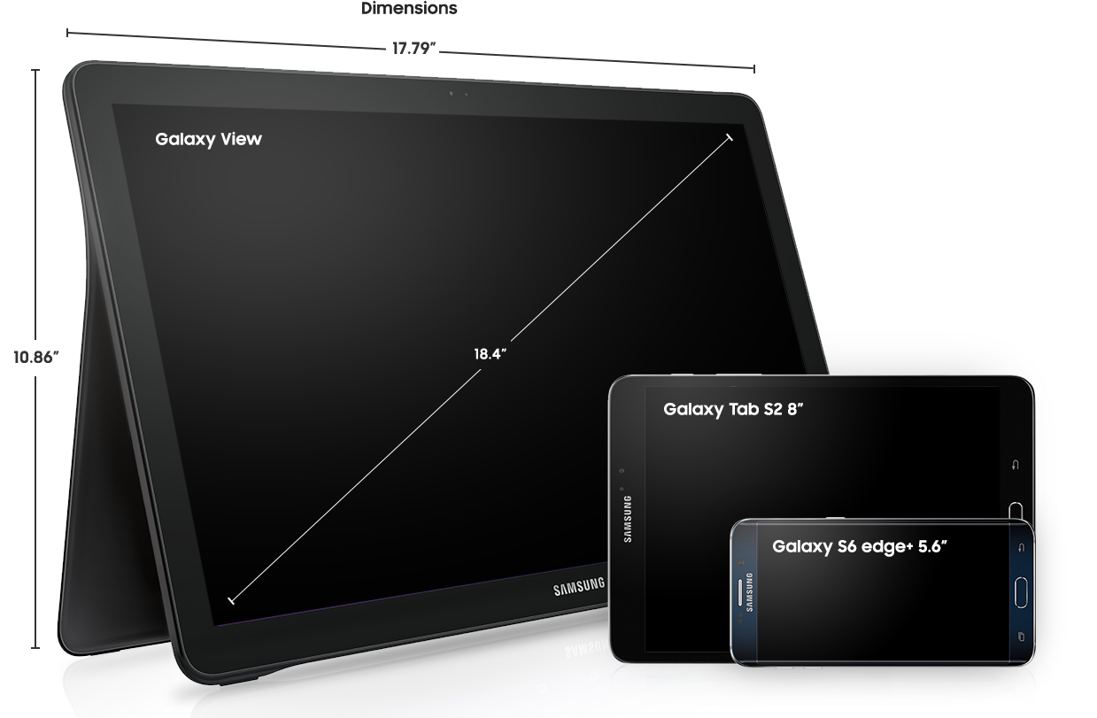 samsung galaxy view 18.4