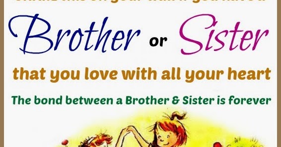 Daveswordsofwisdom.com: Brothers & Sisters