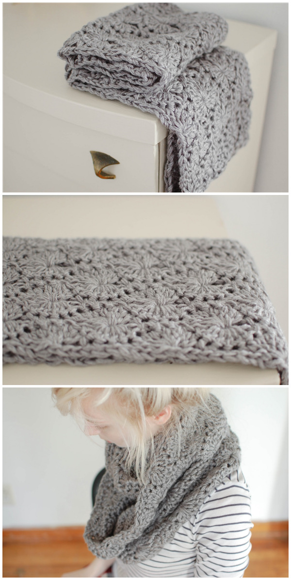 Pattern: Chunky Circle Scarf