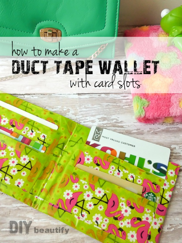 who to make a duct tape wallet