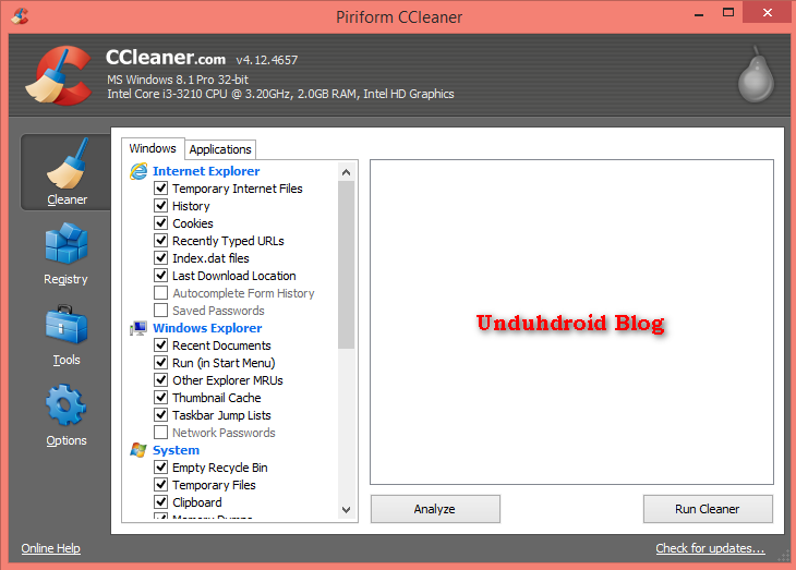 Ccleaner portable windows 10. Ccleaner portable.