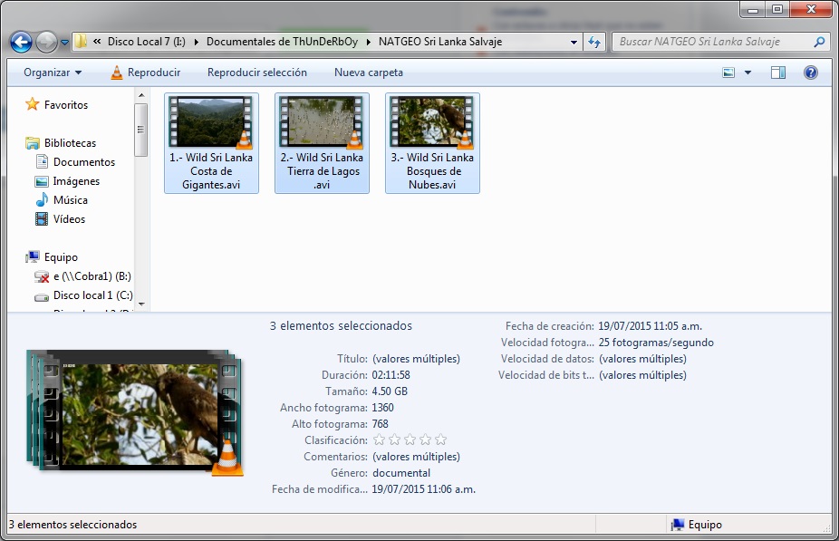 4GB|NATGEO|Wild Sri Lanka|HD 720p|3-3|MEGA|Taykun7000