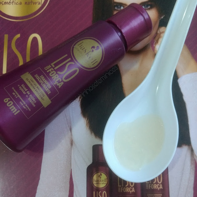 Haskell - Liso com Força - Shampoo Haskell - Liso com Força