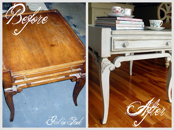 Pretty in Pink Parisian Makeover (with Fabric & Chalk Paint) - Artsy  Chicks Rule®