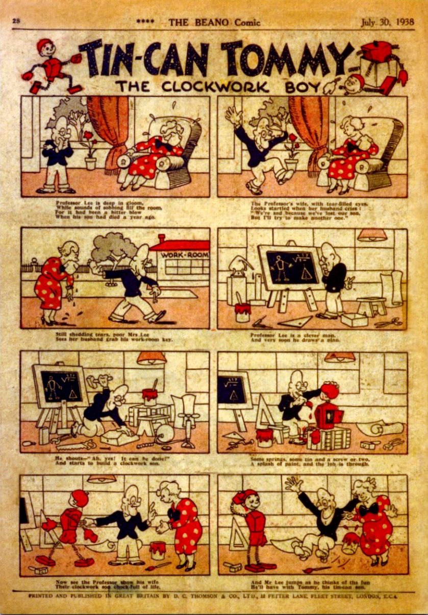 CRIVENS! COMICS & STUFF! THE UNEXPURGATED BEANO NUMBER ONE... (PART TWO)