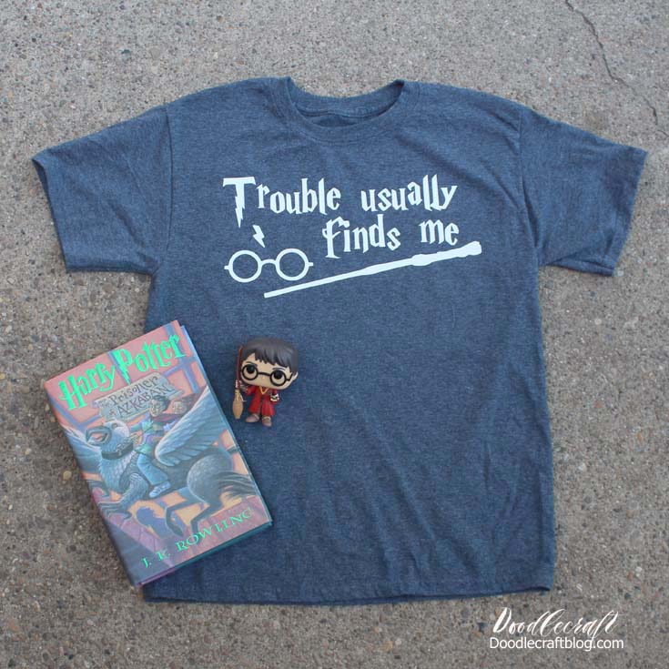 Make the perfect Harry Potter shirt in minutes!