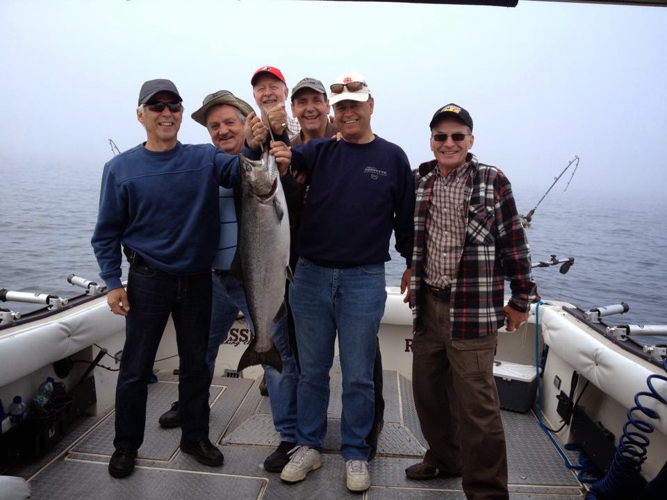 guide Lac Ontario saumon chinook . coho et truite steelhead