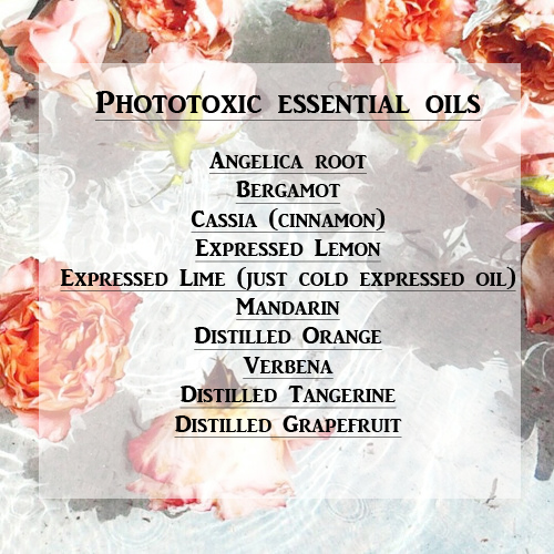 Essential Oils and Sun Sensitivity The Organic Nomad
