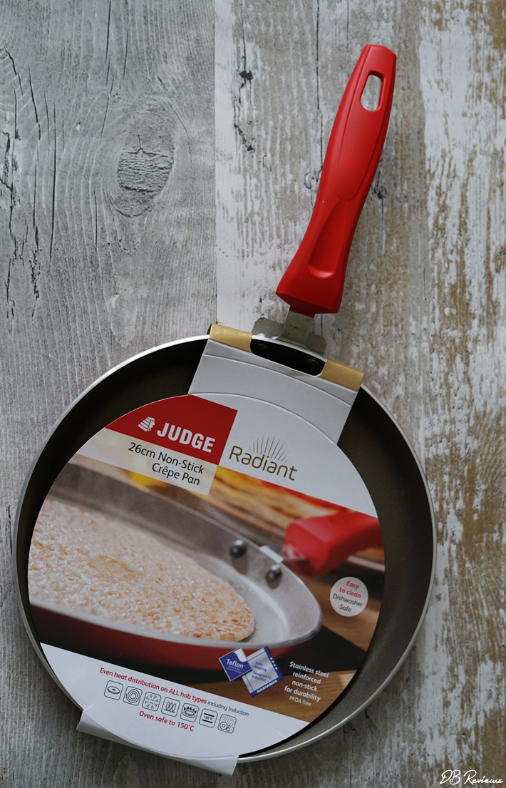 Crepe Pan from Judge's Radiant Cookware Range DB Reviews UK