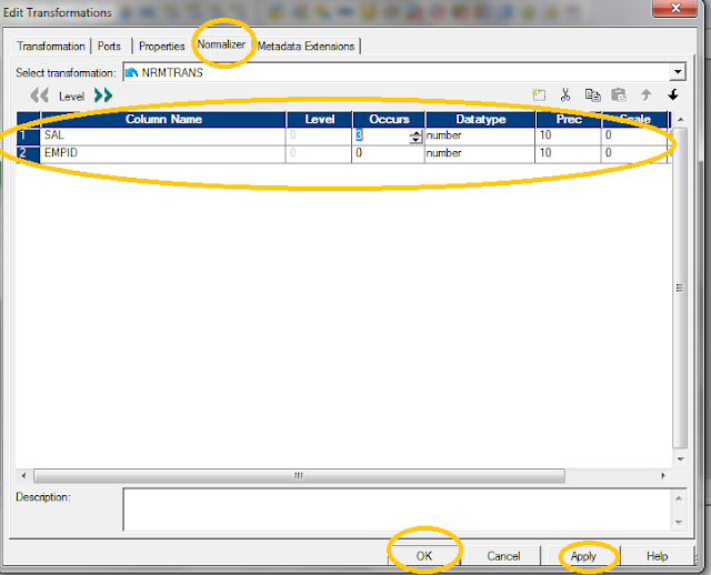Normalizer Transformation in Informatica informaticapoints