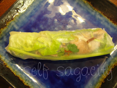 Beef Rice paper roll