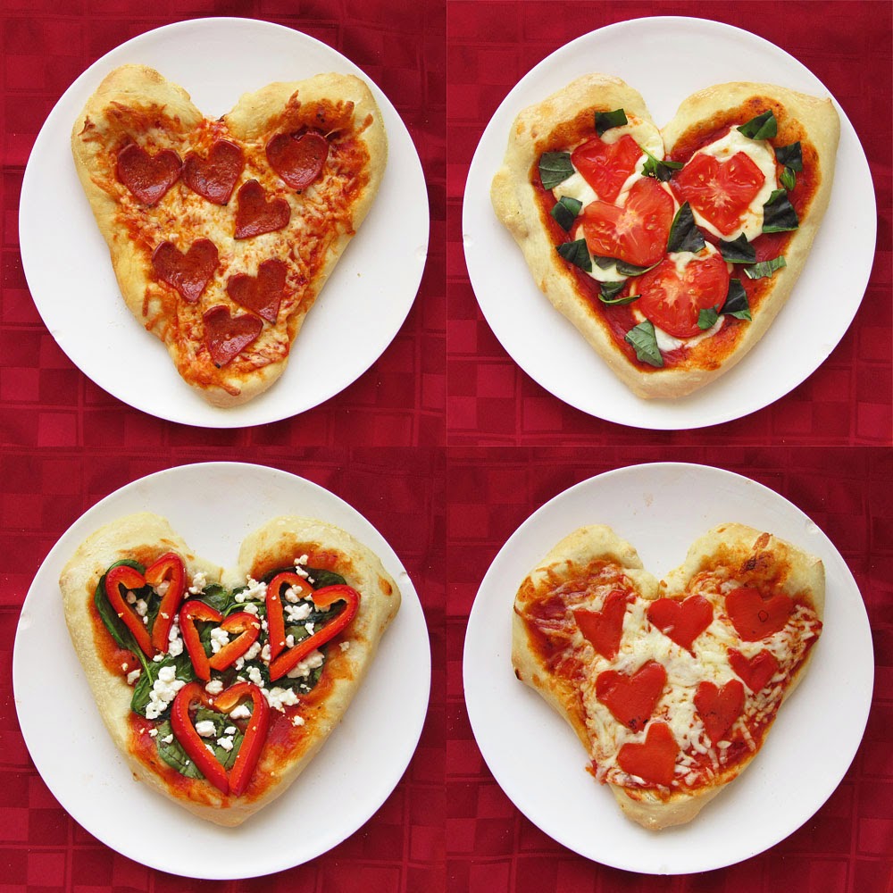 Shabby in love: Simple Heart Shaped foods